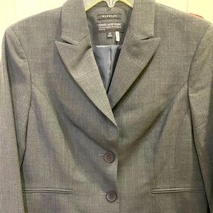 Jones New York Gray Suit Jacket